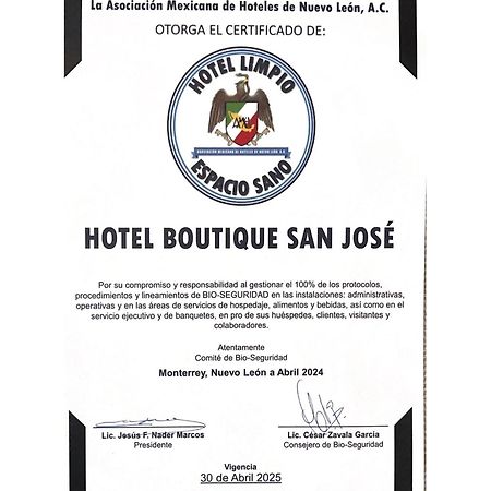 San José Suites Boutique Linares Esterno foto